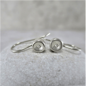 fat circles, sleeper earrings, silver earrings, sterling earrings, circle earrings, tiny earrings, small drop earrings, dangle earrings, small earrings, minimalist earrings, modern earrings, lightweight earrings, everyday earrings, artisan earrings, Zen earrings, favorite earrings, go to earrings, handmade earrings, handcrafted earrings, Silver Echoes New Year’s gift, Valentine’s gift, Valentines gift, birthday gift, Mother’s Day gift, Mothers Day gift, anniversary gift, wedding gift, Christmas gift, Hanukah gift, Kwanza gift, gift for her, gifts for her, gift for wife bridesmaid gift, bridesmaid earrings, flower girl earrings, flower girl gift, wedding earrings, wedding jewelry, bridal earrings, bridal jewelry, mother of the bride earrings